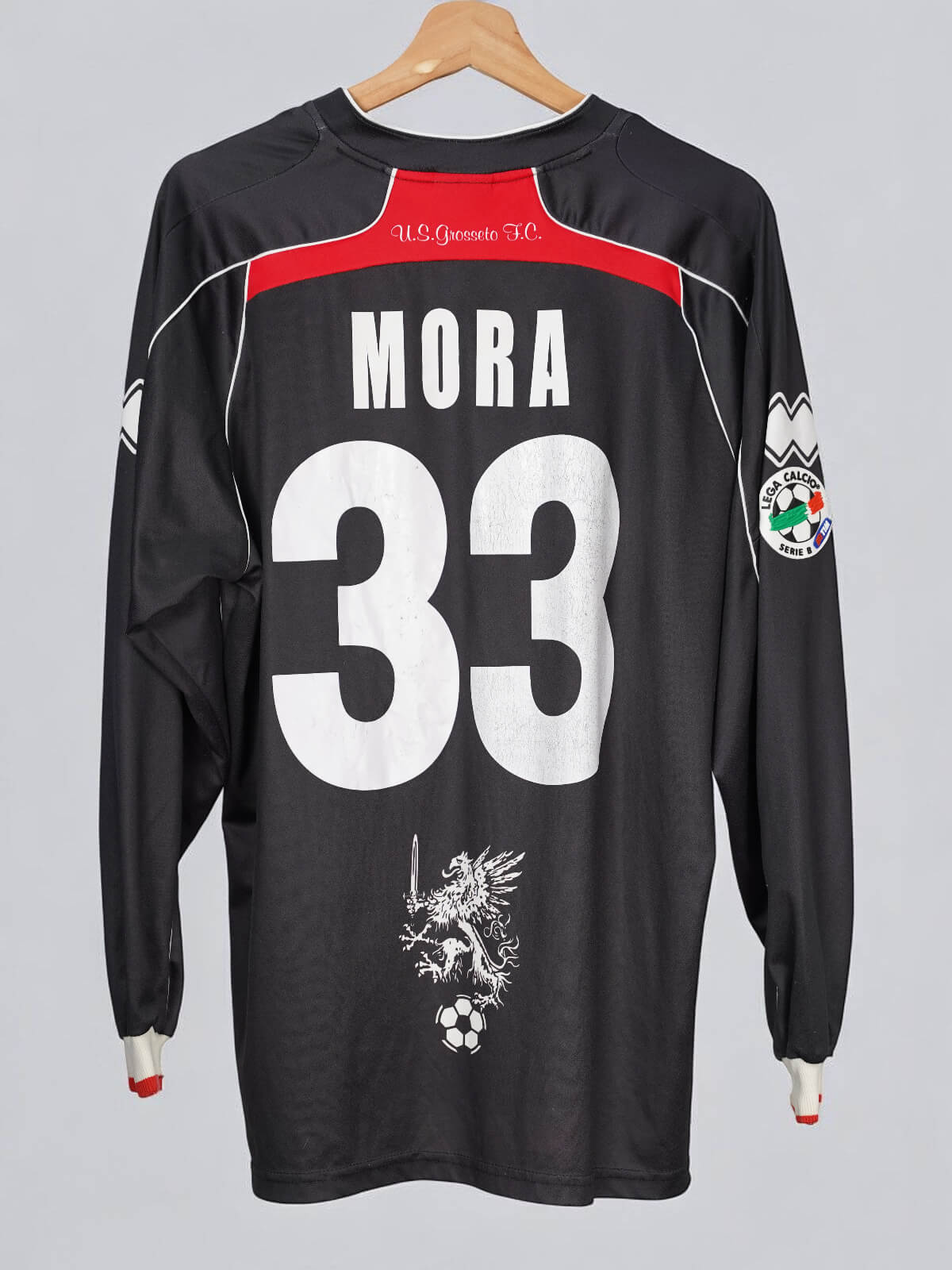 US Grosetto Matchworn L/S Away Shirt 2009/10 Mora 33 (XL)