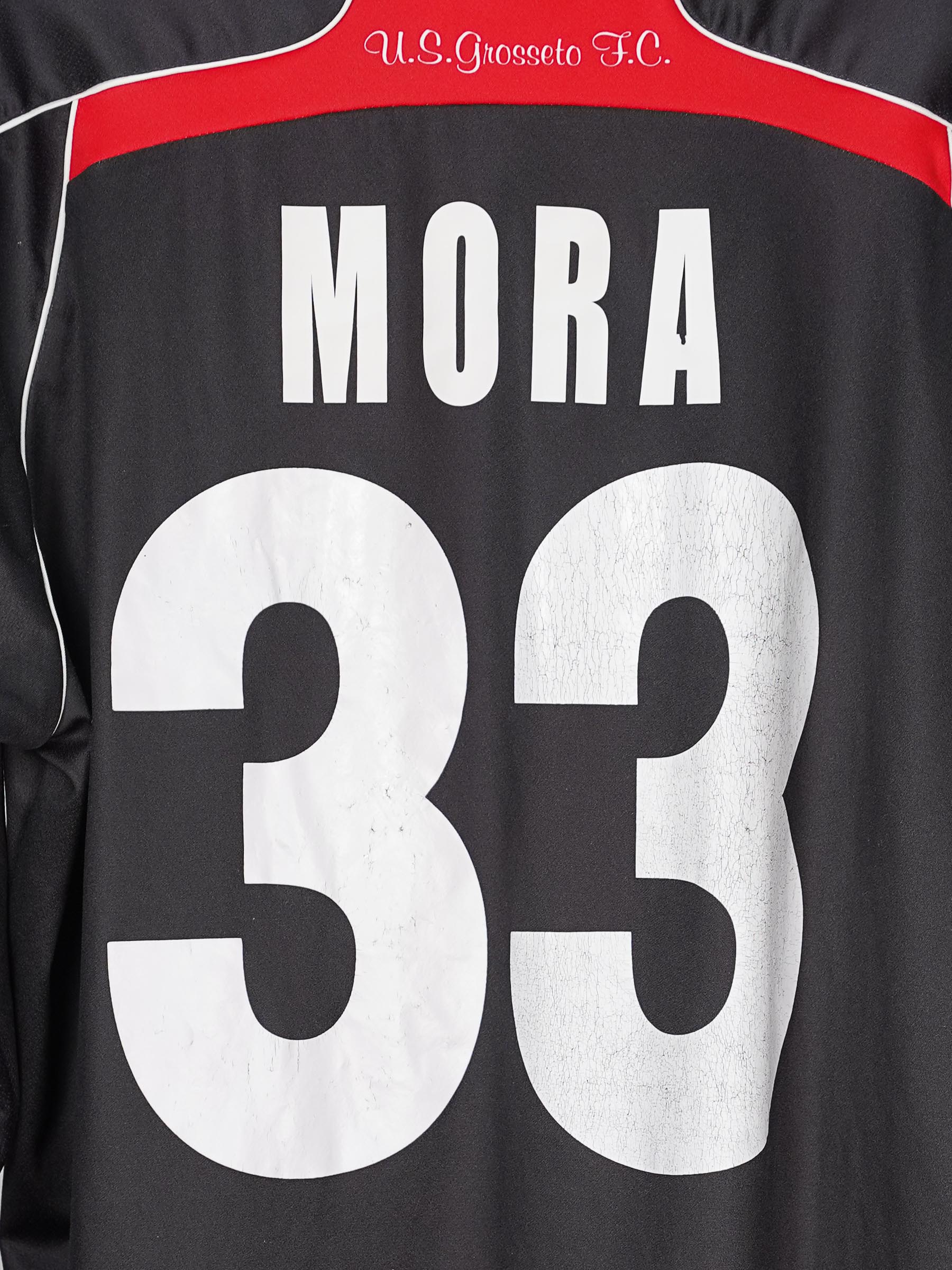 US Grosetto Matchworn L/S Away Shirt 2009/10 Mora 33 (XL)