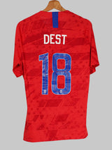 USA Away Shirt 2019/20 Dest 18 Match Worn/Issued (L)