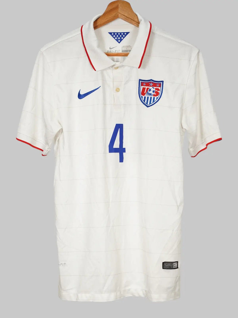 USA Home Shirt 2014/15 Bradley 4 (M)