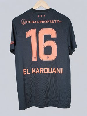 Utrecht Away Shirt 2024/25 Signed & Match Worn El Karouani 16 (M)