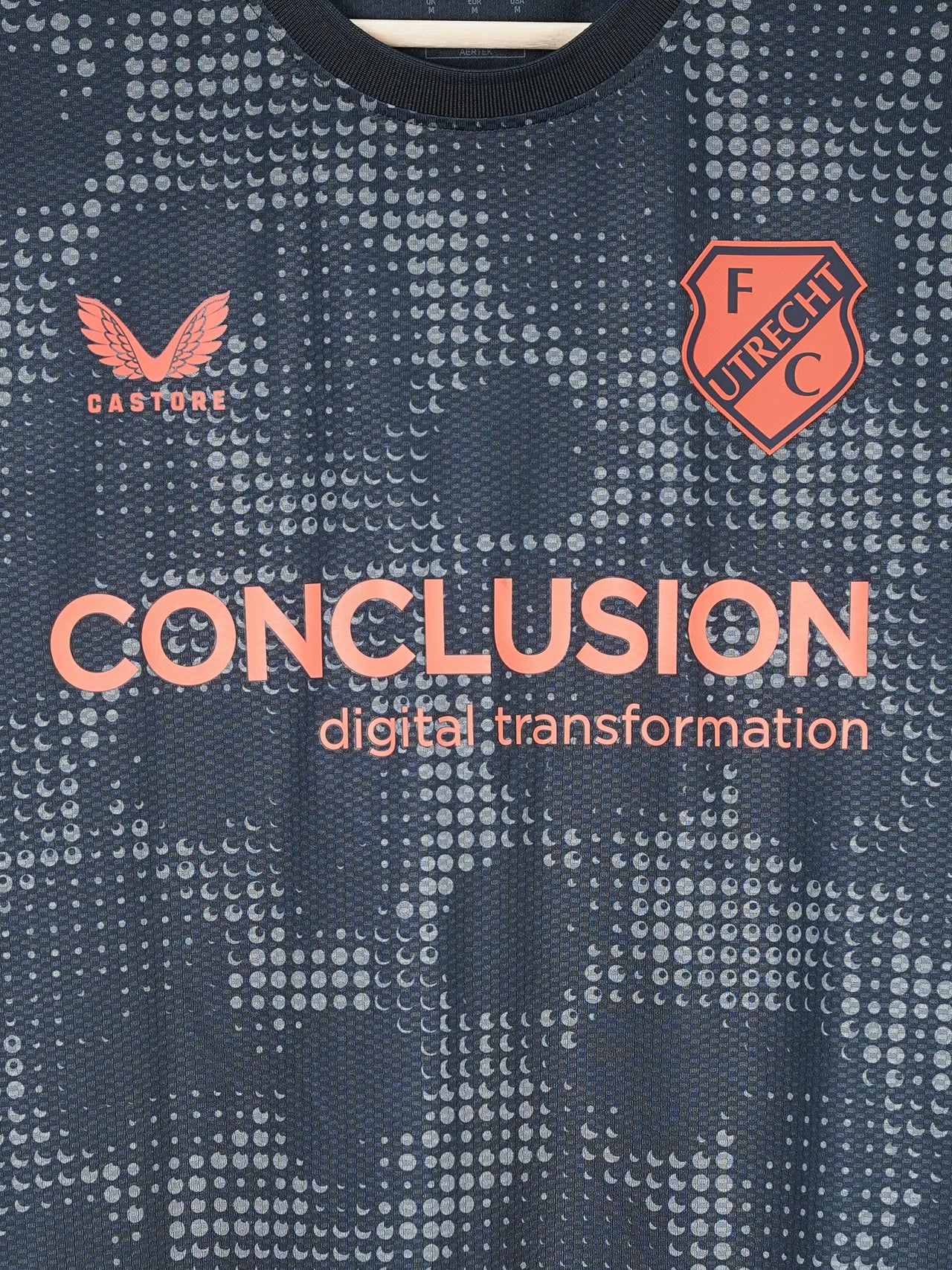 Utrecht Away Shirt 2024/25 Signed & Match Worn El Karouani 16 (M)