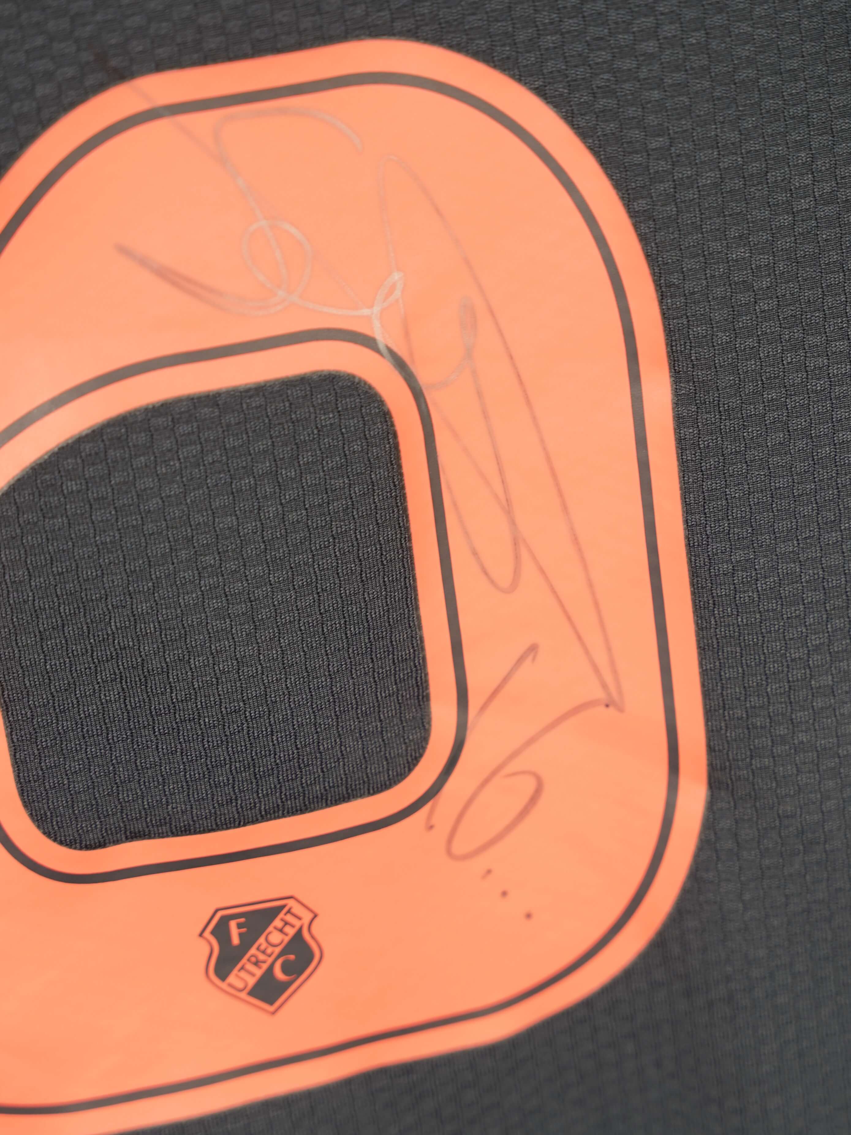 Utrecht Away Shirt 2024/25 Signed & Match Worn El Karouani 16 (M)