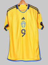 2022/23 Sweden Isak #9 Home Shirt (L)