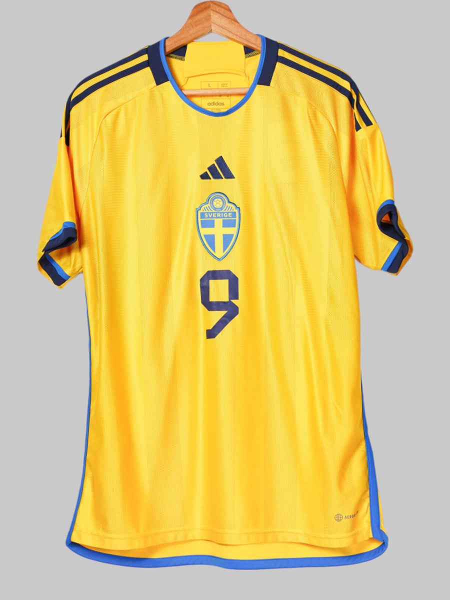 2022/23 Sweden Isak #9 Home Shirt (L)