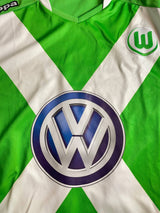 2014/15 Wolfsburg De Bruyne #14 Home Shirt (M)