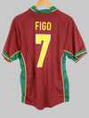 1997/98 Portogallo Figo #7 Maglia Home (M) Nike