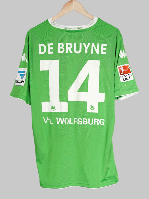 2014/15 Wolfsburg Home Shirt De Bruyne #14 (XL)