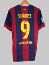 FC Barcelona Home Shirt 2014/15 Suarez #9 (S)