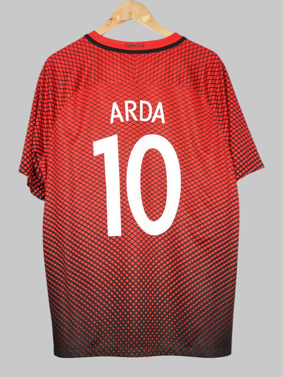 2016/17 Turkey Arda #10 Home Shirt (XL)