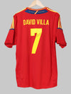 2012/13 Spain David Villa #7 Home Shirt (XL) Adidas