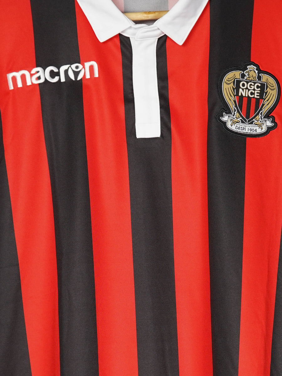 2018/19 OGC Nice Saint-Maximin #7 Home Shirt L/S (L)