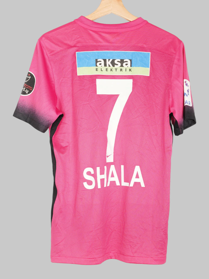2016/17 Kasimpasa Shala #7 Fourth Shirt Match Worn/Issued (M)