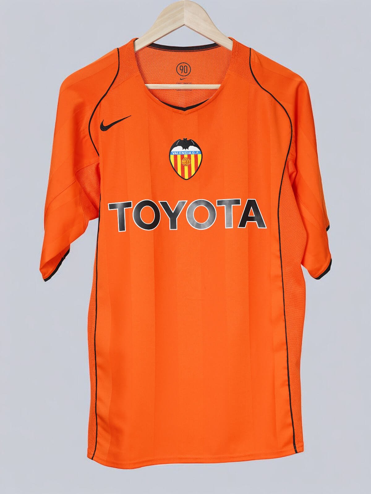 2004/5 Valencia Aimar #21 Away Shirt (M) Nike – First11