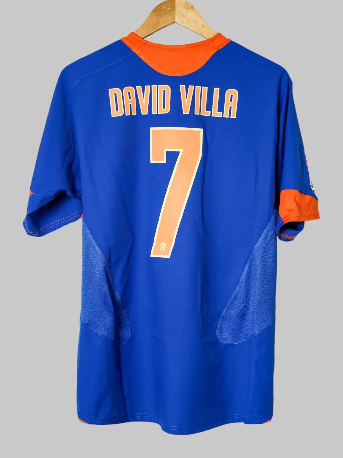 Valencia Away Shirt 2005/6 David Villa 7 (M)