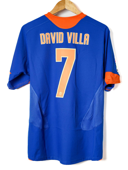 Valencia Away Shirt 2005/6 David Villa 7 (M)
