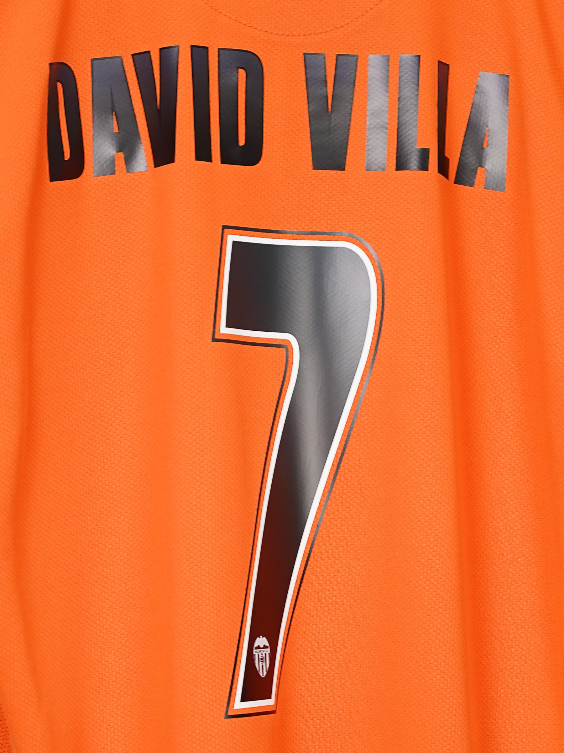2007/08 Valencia Villa #7 Away Shirt (L) Nike | First11