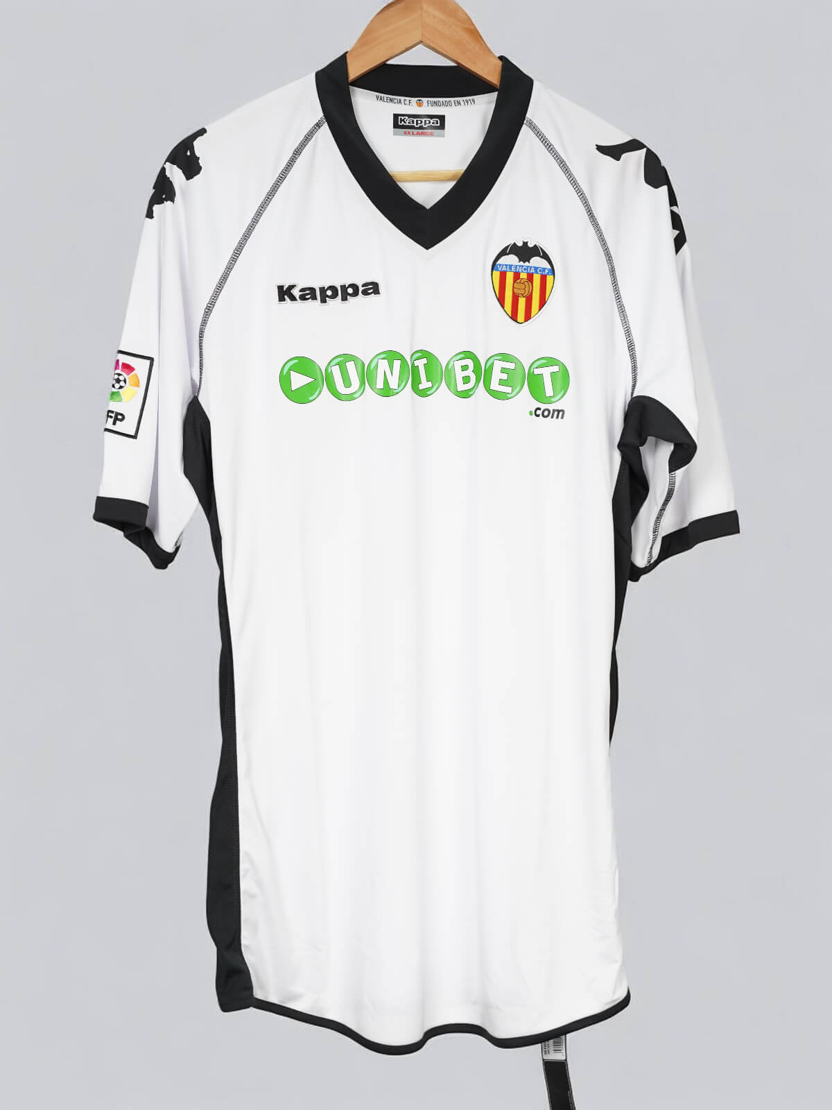 2009/10 Valencia Villa #7 Home Shirt (XXL) Kappa – First11