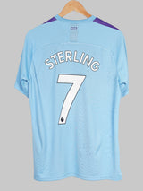 2019/20 Manchester City Sterling #7 Home Shirt (L)
