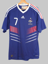 2010/11 France Ribery #7 Home Shirt (M)