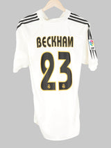 2004/5 Real Madrid Beckham #23 Home Shirt (M)