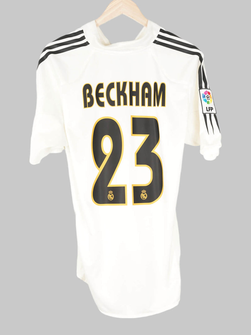 2004/5 Real Madrid Beckham #23 Home Shirt (M)
