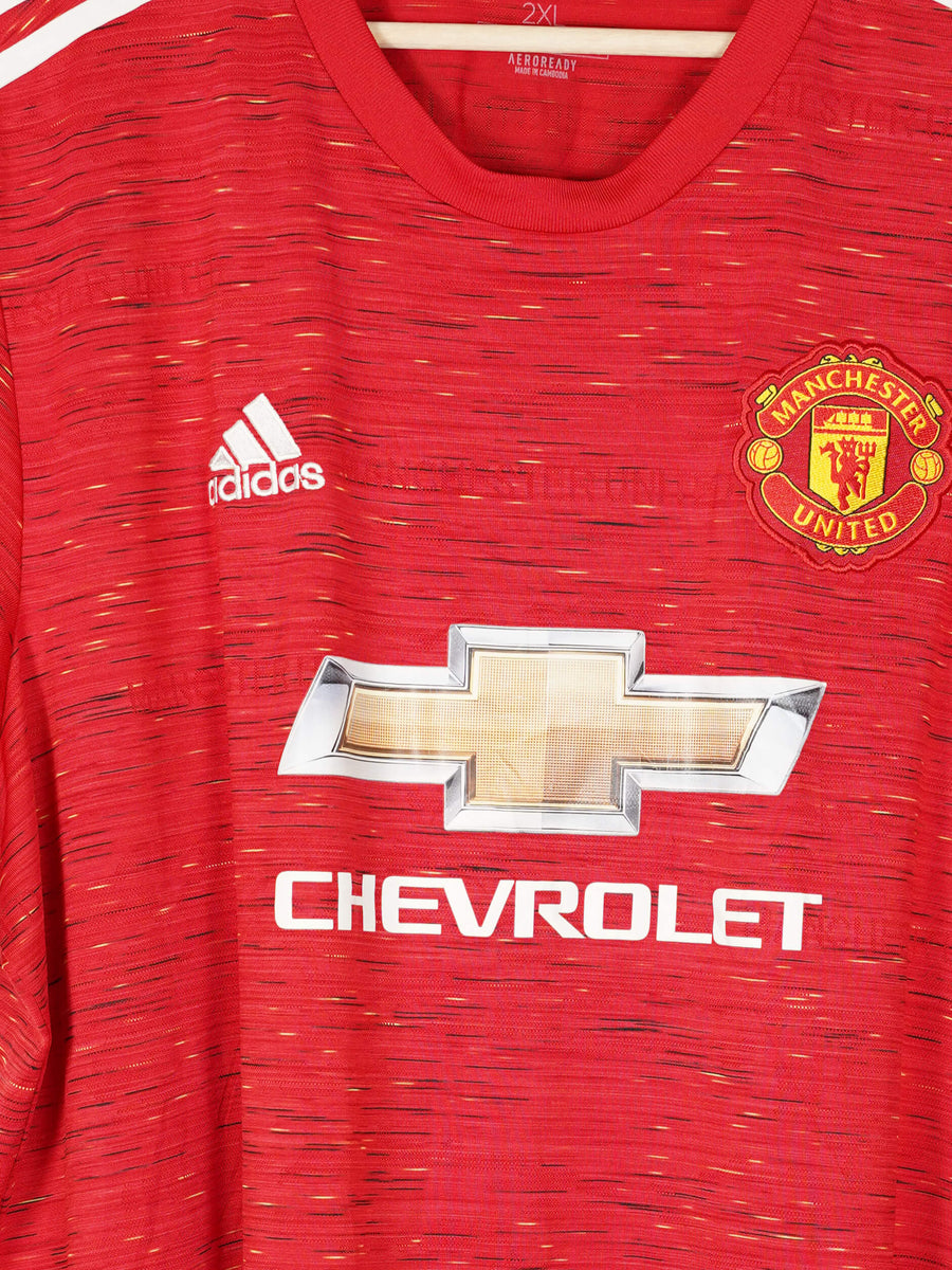 2020/21 Manchester United Pogba #6 Home Shirt (XXL)