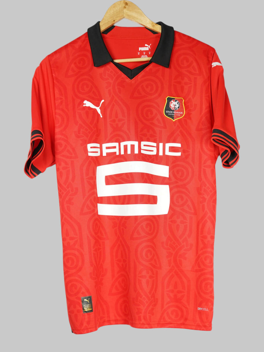 2023/24 State Rennais D.Doué #33 Home Shirt (M)