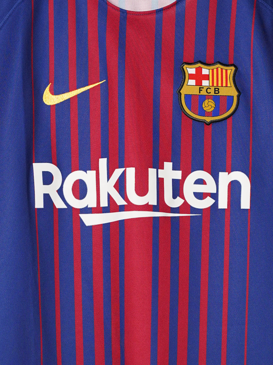 2017/18 Barcelona Messi #10 Home Shirt (L)