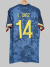 2020/21 Colombia L. Diaz #14 Away Shirt (L) Adidas
