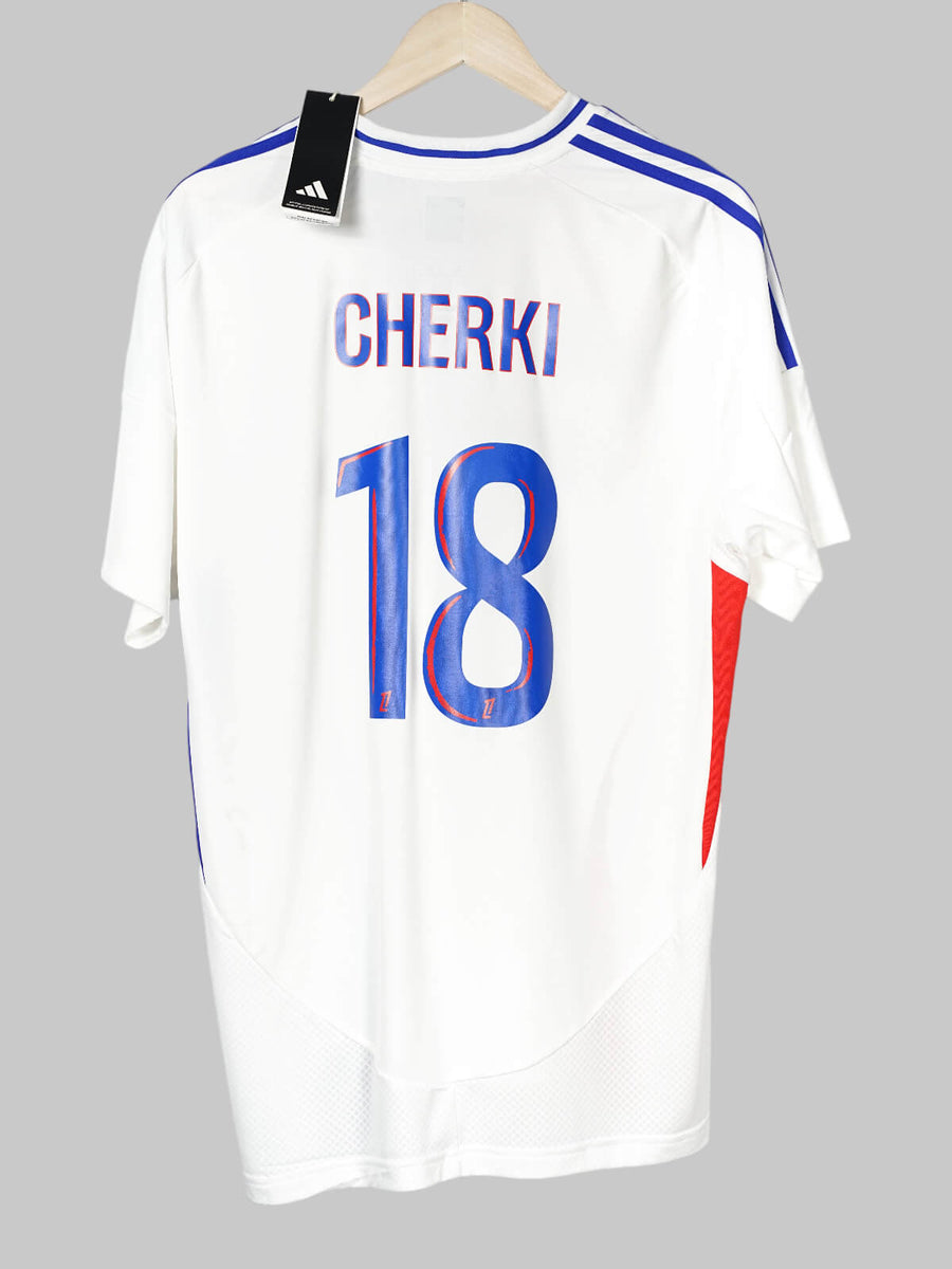 2024/25 Olympique Lyon Cherki #18 Home Shirt BNWT (XL)