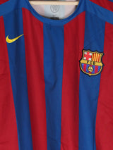 2005/6 Barcelona Ronaldinho #10 Home Shirt (XL)