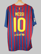 2011/12 Barcelona Messi #10 Home Shirt (XL)