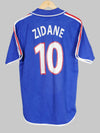 2000/01 France Maillot Domicile Zidane #10 Édition Spéciale (S)