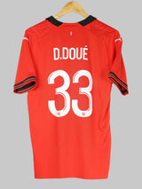 2023/24 State Rennais D.Doué #33 Home Shirt (M)