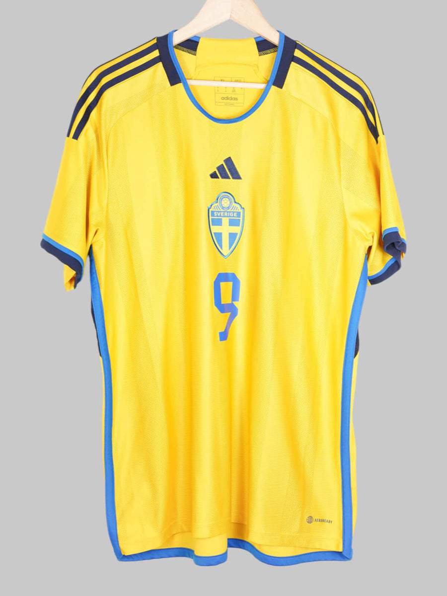 2022/23 Sweden Isak #9 Home Shirt (XL)