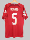 2022/23 Liverpool Konate #5 Home Shirt (L) Nike