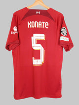 2022/23 Liverpool Konate #5 Home Shirt (L)