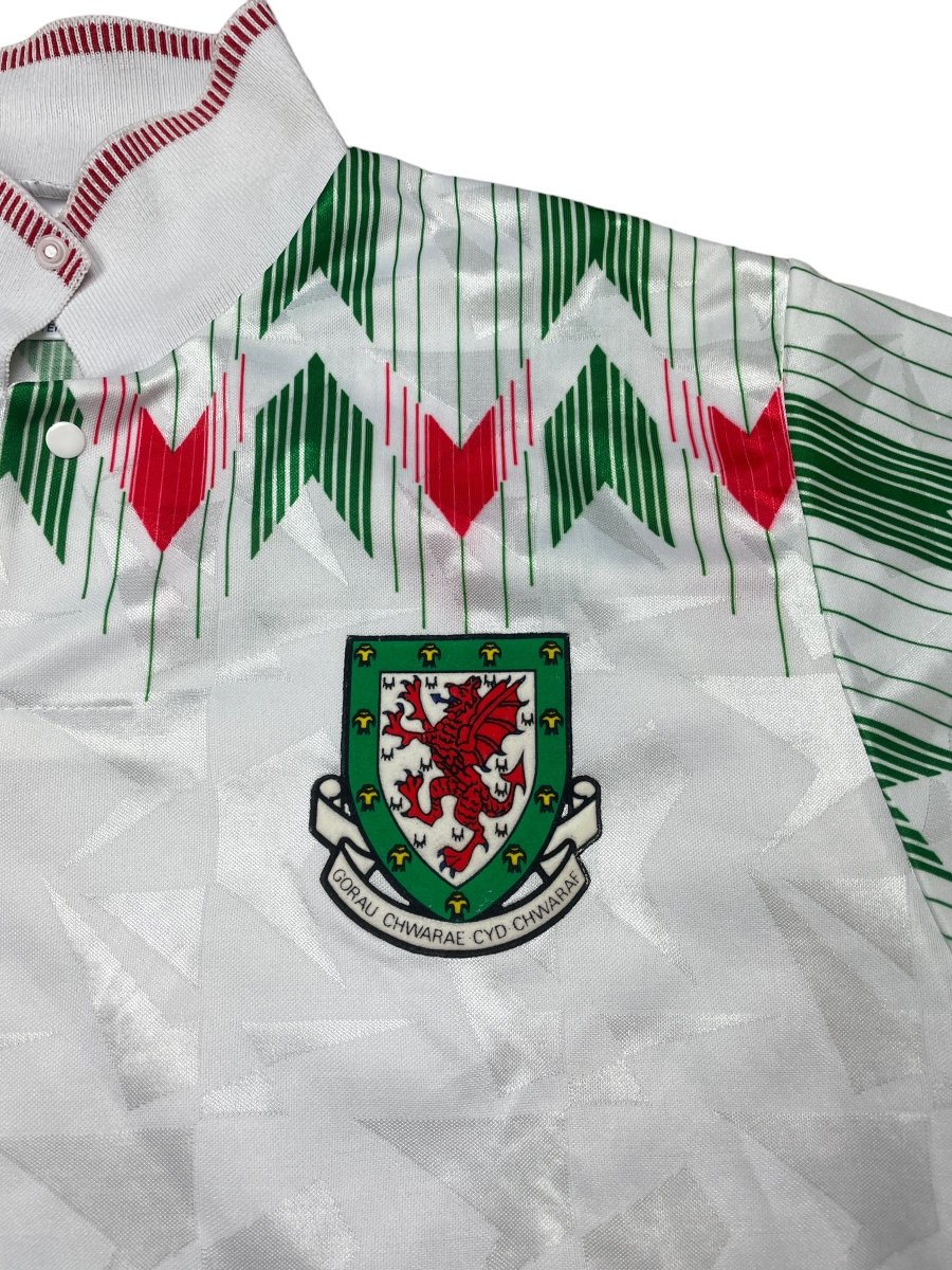 Wales Away Shirt 1990 - 9/10 - L