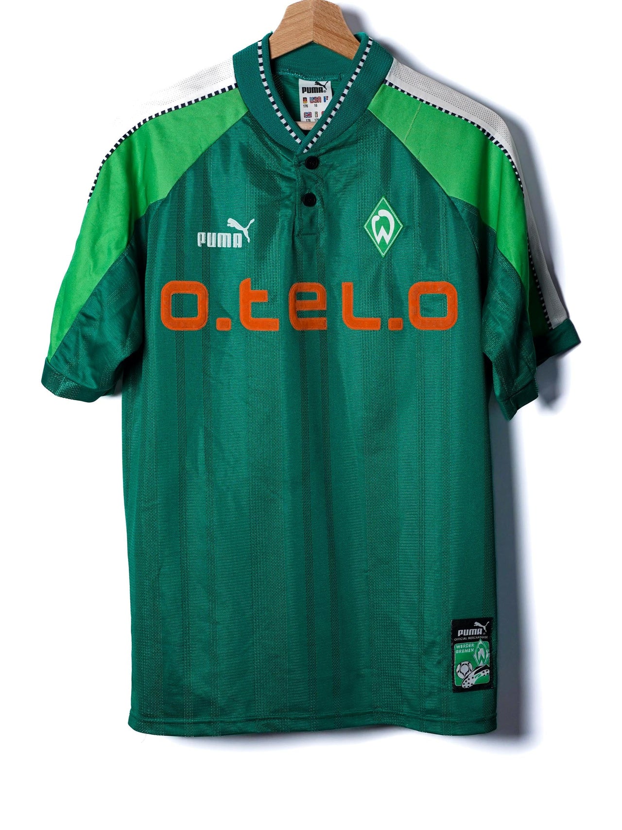 Werder Bremen Home Shirt 1997/98 Herzog 18 (XL Kids)