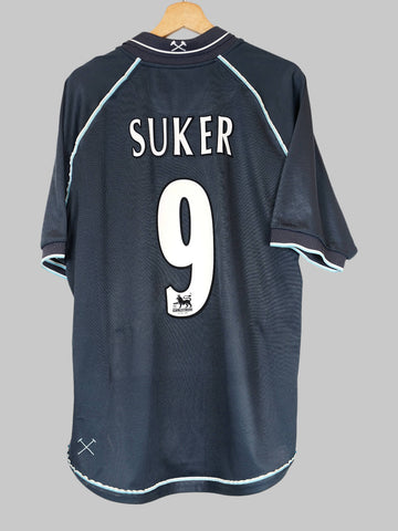 West Ham United Third Shirt 1999-01 Suker 9 (L)