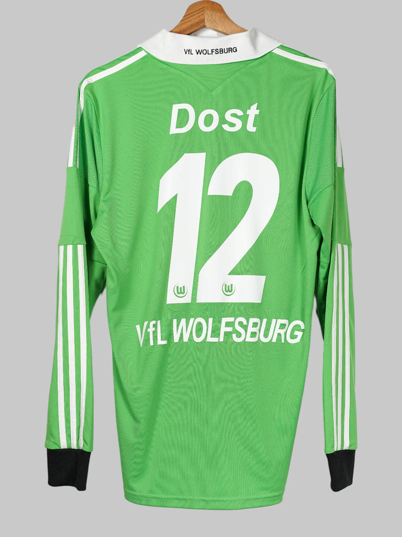 Wolfsburg Home Shirt L/S 2013/14 Dost #12 (M)