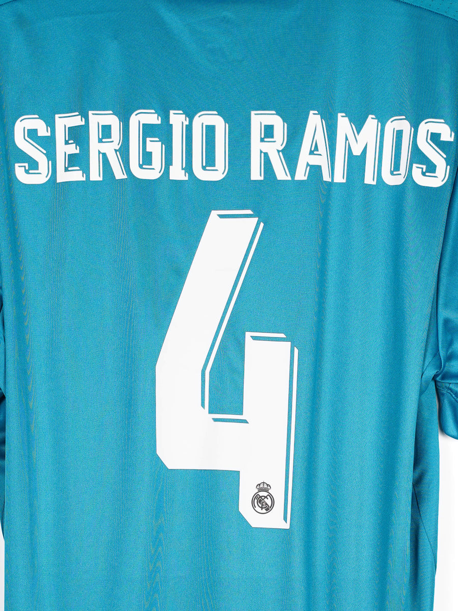 2017/18 Real Madrid Sergio Ramos #4 Third Shirt (XL)