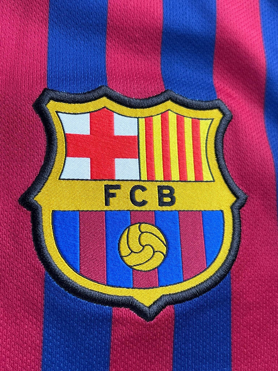 2018/19 Barcelona Messi #10 Home Shirt L/S (M)