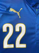 2014/15 Italy Insigne #22 Home Shirt (L)