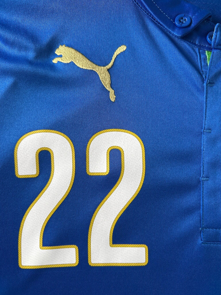 2014/15 Italy Insigne #22 Home Shirt (L)