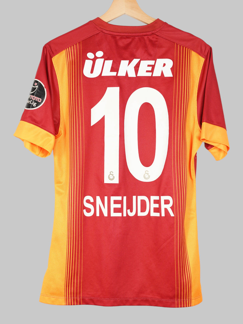 2014/15 Galatasaray Sneijder #10 Home Shirt Player Issue (M)