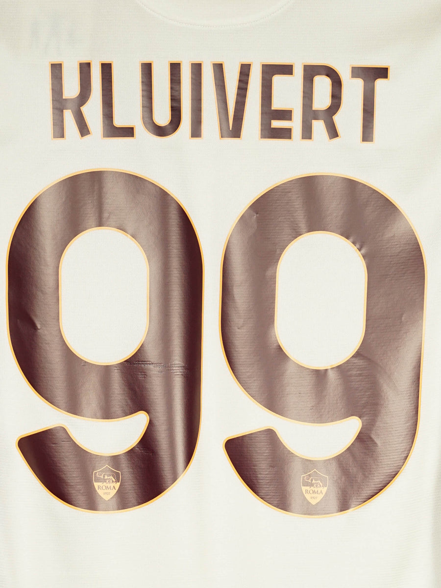 2020/21 AS Roma Kluivert #99 Away Shirt (M)