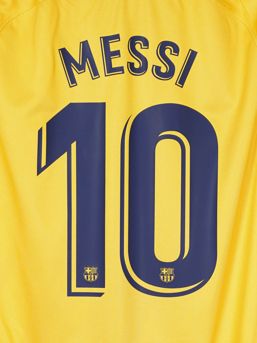 2019/20 Barcelona Messi #10 Fourth Shirt (L)