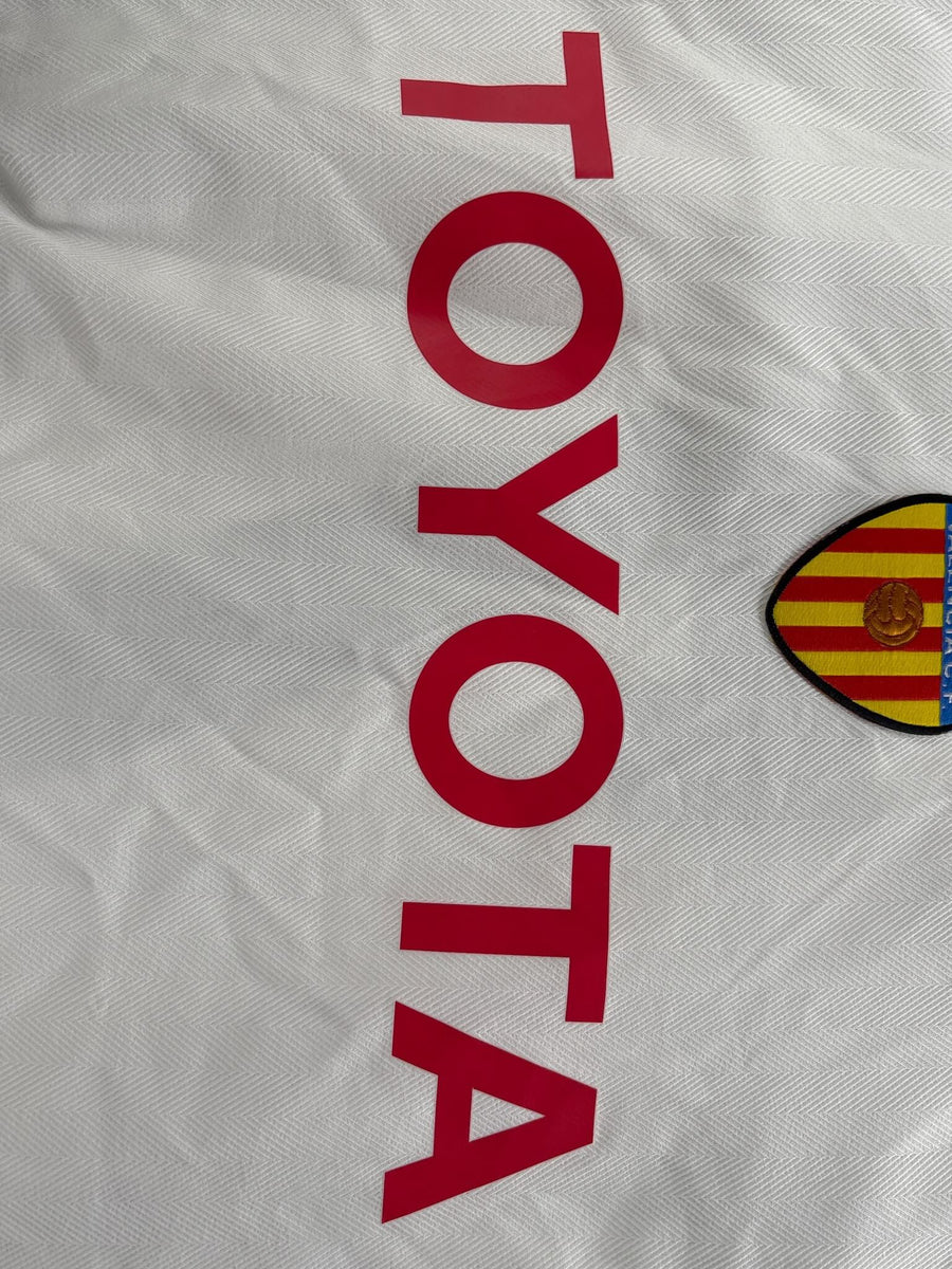 2005/6 Valencia David Villa #7 Home Shirt (XL)